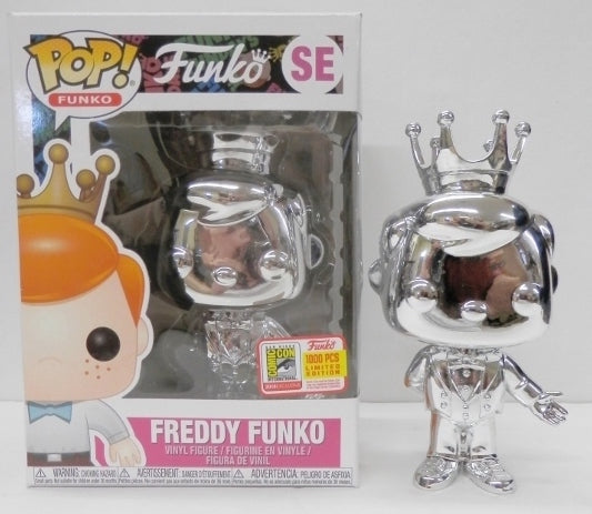 Funko Pop Freddy Funko Silver Chrome 1000pcs Fundays (Exclusive) SE 