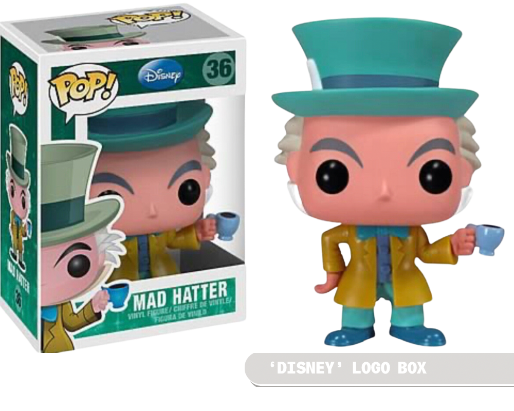 Funko Pop! Disney Alice in Wonderland Mad Hatter #36