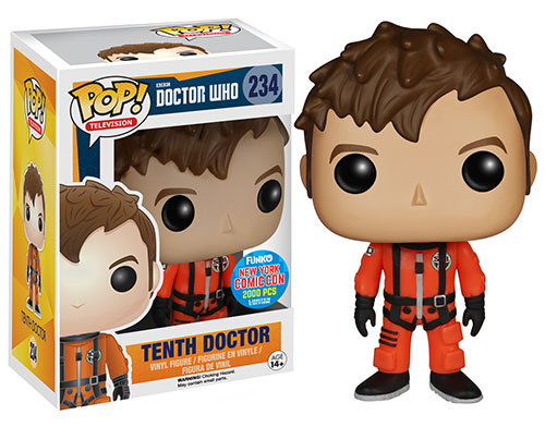 Funko Pop! Doctor Who Tenth Doctor in Spacesuit NYCC Exclusive #234