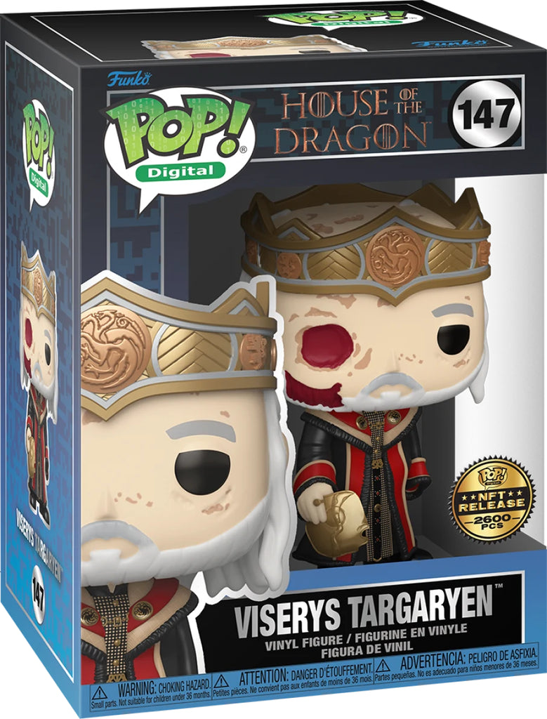 Funko Pop! House of the Dragon Viserys Targaryen NFT Exclusive #147 (2600 Pcs)