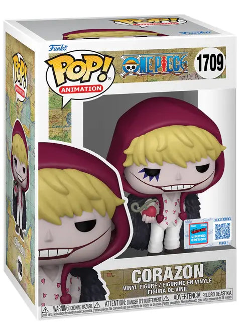 Funko Pop! One Piece Corazon NYCC (Official Sticker) Exclusive #1709