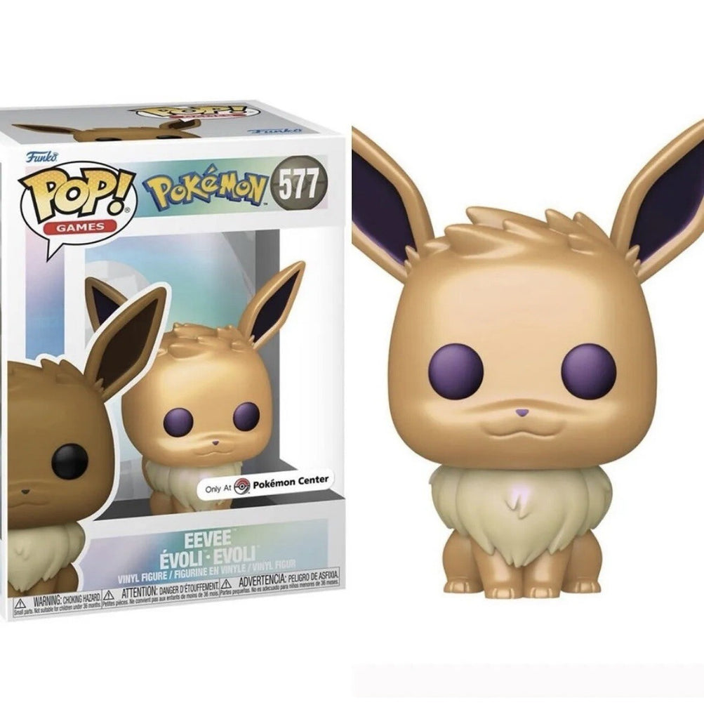 Funko Pop! Pokemon Eevee Pearlescent Pokemon Center Exclusive #577