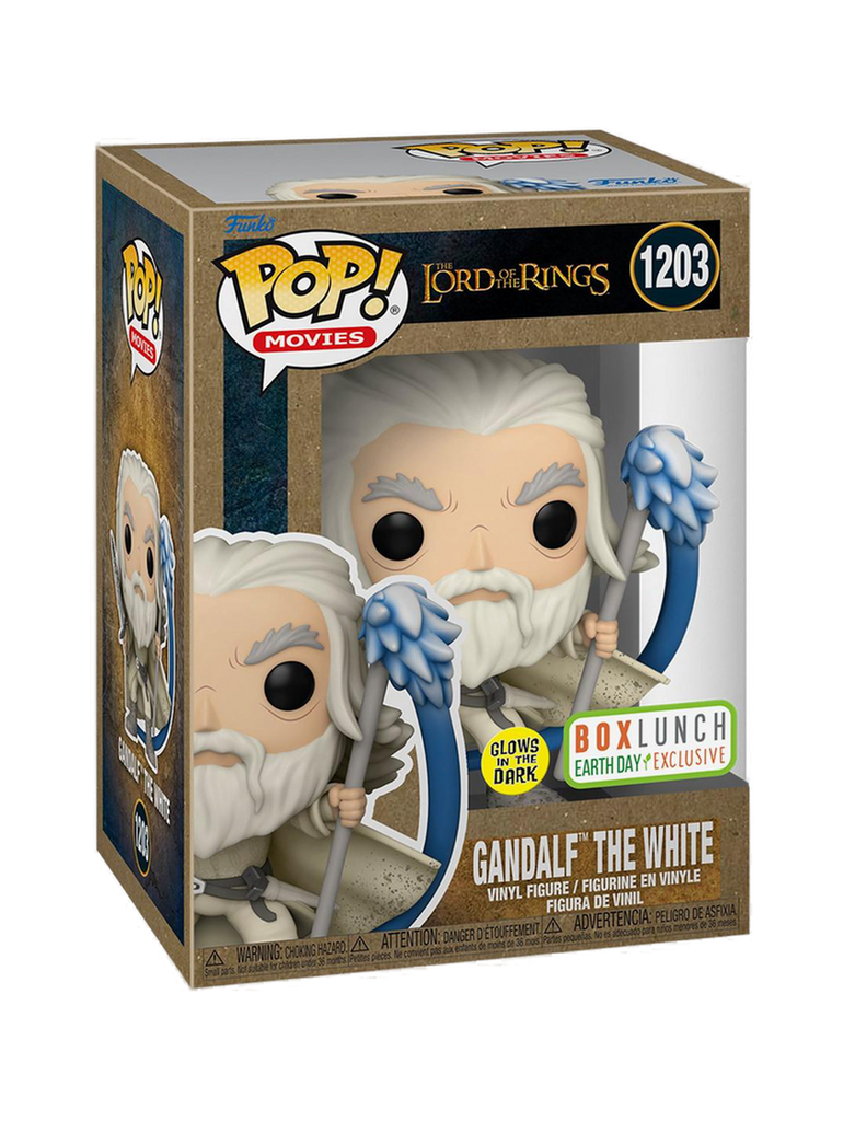 (Box Damage) Funko Pop! Lord of The Rings Gandalf The White (GITD) (Exclusive) #1203