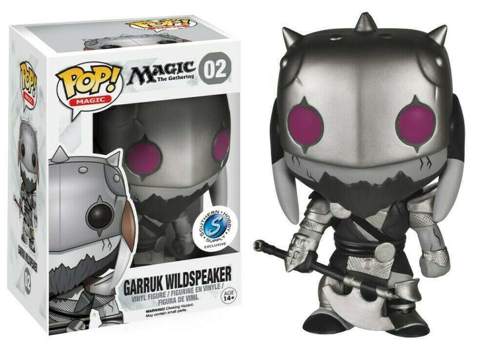 (Box Damage) Funko Pop Magic The Gathering Garruk Wildspeaker (Exclusive) #02 