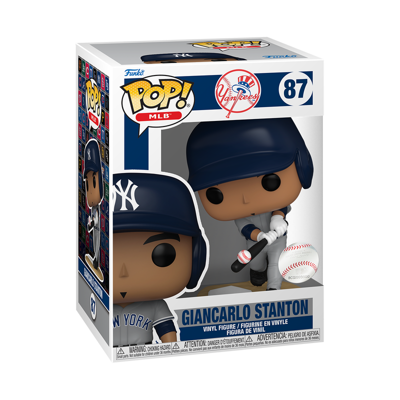 Light Box Damage) Funko Pop! New York Yankees Giancarlo Stanton #87 