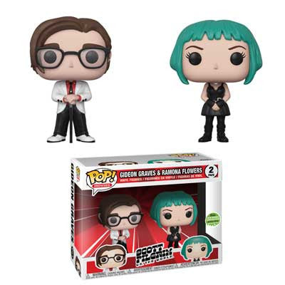 (Box Damage) Funko Pop! Scott Pilgrim VS The World Gideon Graves & Ramona Flowers (Exclusive) 2PK