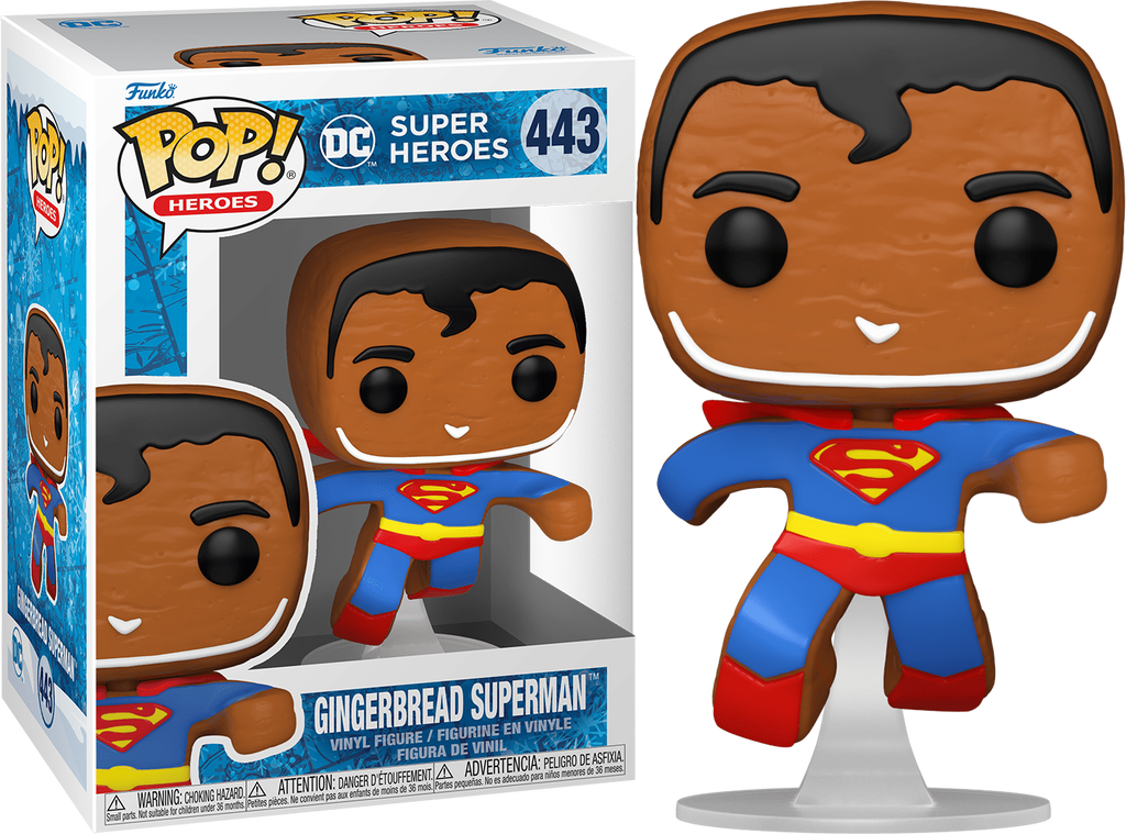 Funko Pop! Heroes Gingerbread Superman #443 