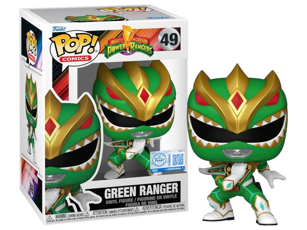 Funko Pop! Mighty Morphin Power Rangers Green Ranger Exclusive #49
