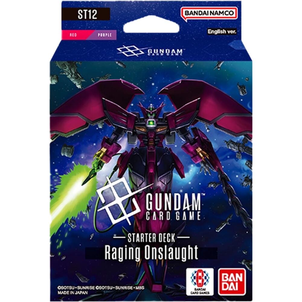Gundam Card Game Starter Deck 12: Raging Onslaught