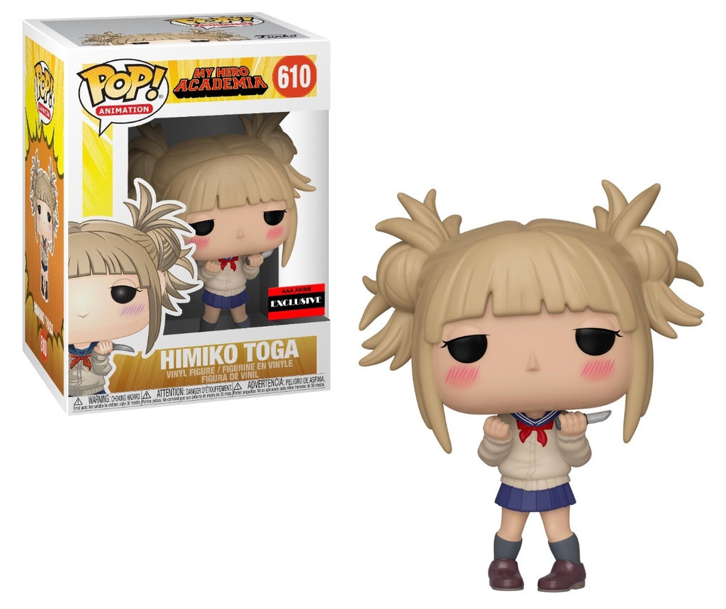 (Light Box Damage) Funko Pop!&nbsp;My Hero Academy Himiko Toga (AAA Anime Exclusive Sticker) #610&nbsp;