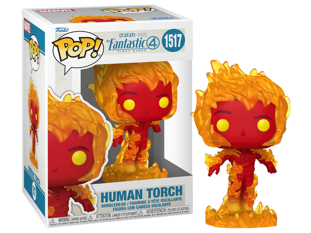 Funko Pop! The Fantastic Four First Steps Human Torch #1517