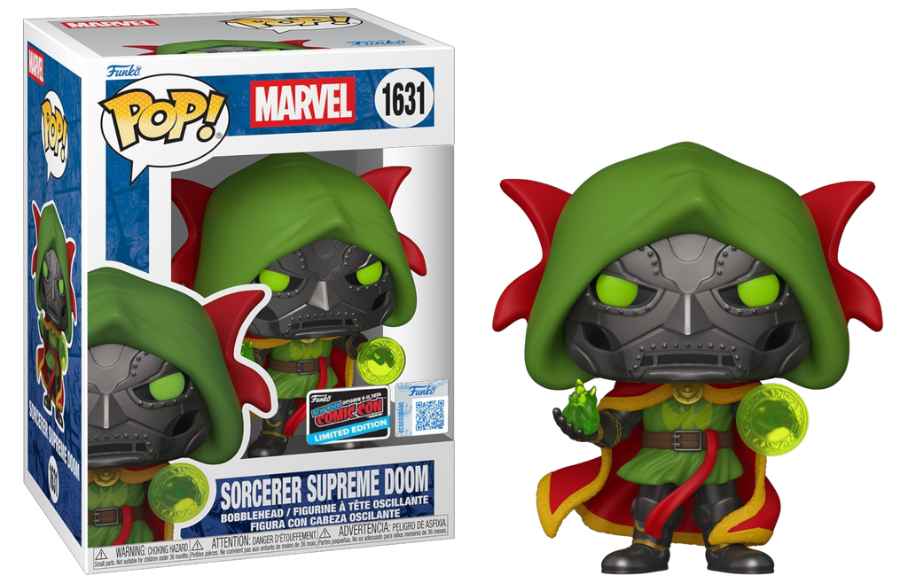 Funko Pop! Marvel Sorcerer Supreme Doom (Official NYCC Sticker) (Exclusive) #1631