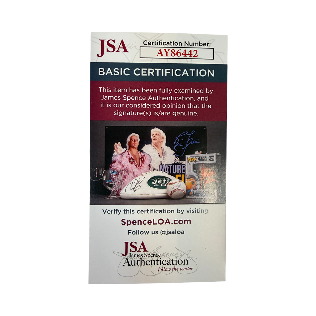 Funko Pop! Back to the Future Griff (2015) Signed Autographed by Tom Wilson NFT Exclusive (1900 pcs) # 218 (JSA Certified)