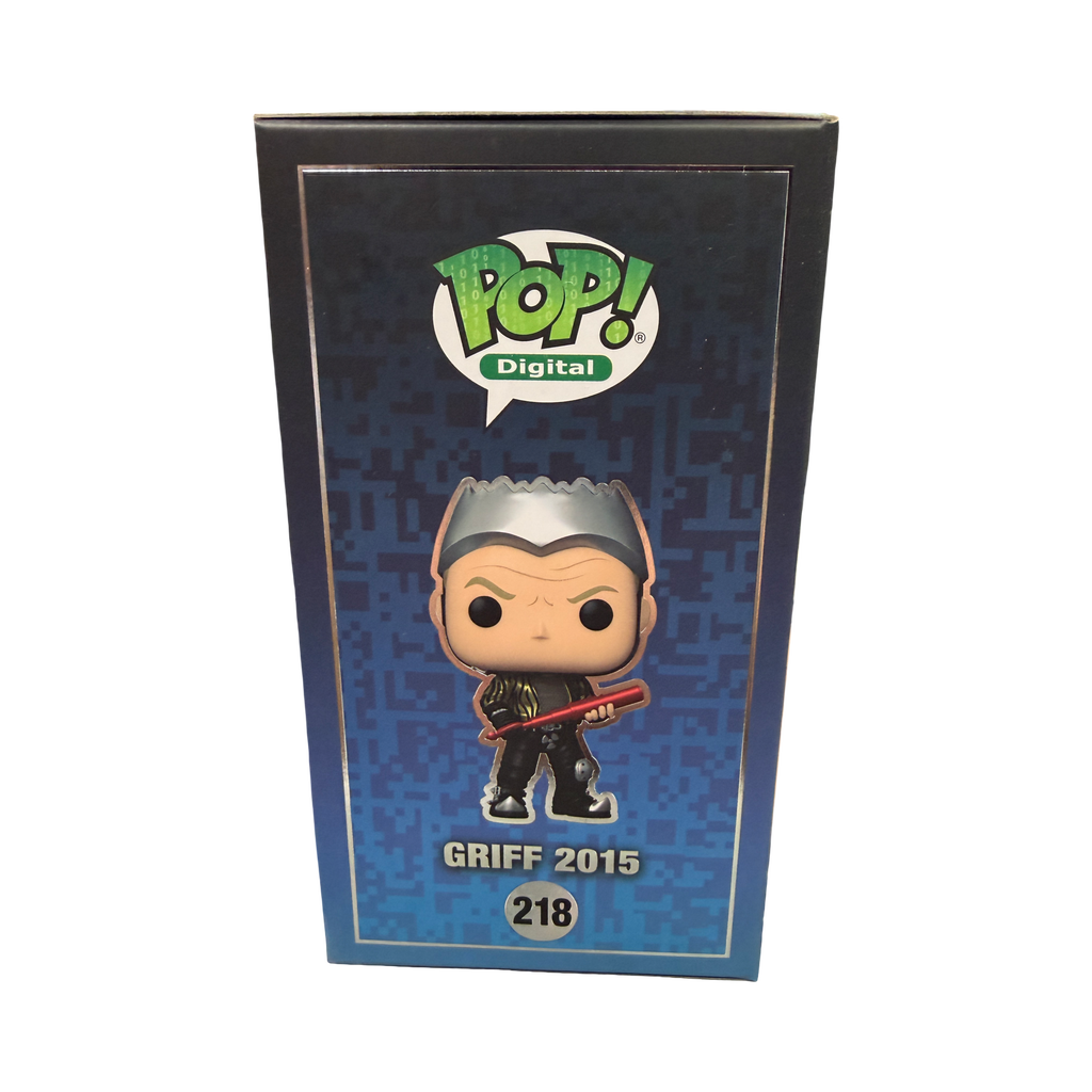 Funko Pop! Back to the Future Griff (2015) Signed Autographed by Tom Wilson NFT Exclusive (1900 pcs) # 218 (JSA Certified)