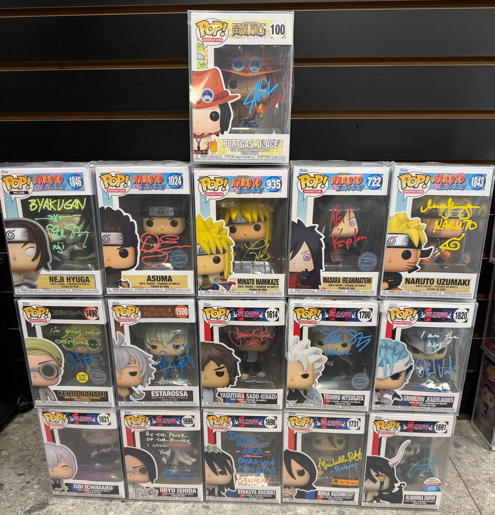 Autograph Funko Pop Mystery Box (Autographed / Signed) with Golden Ticket For A Free Switch 2