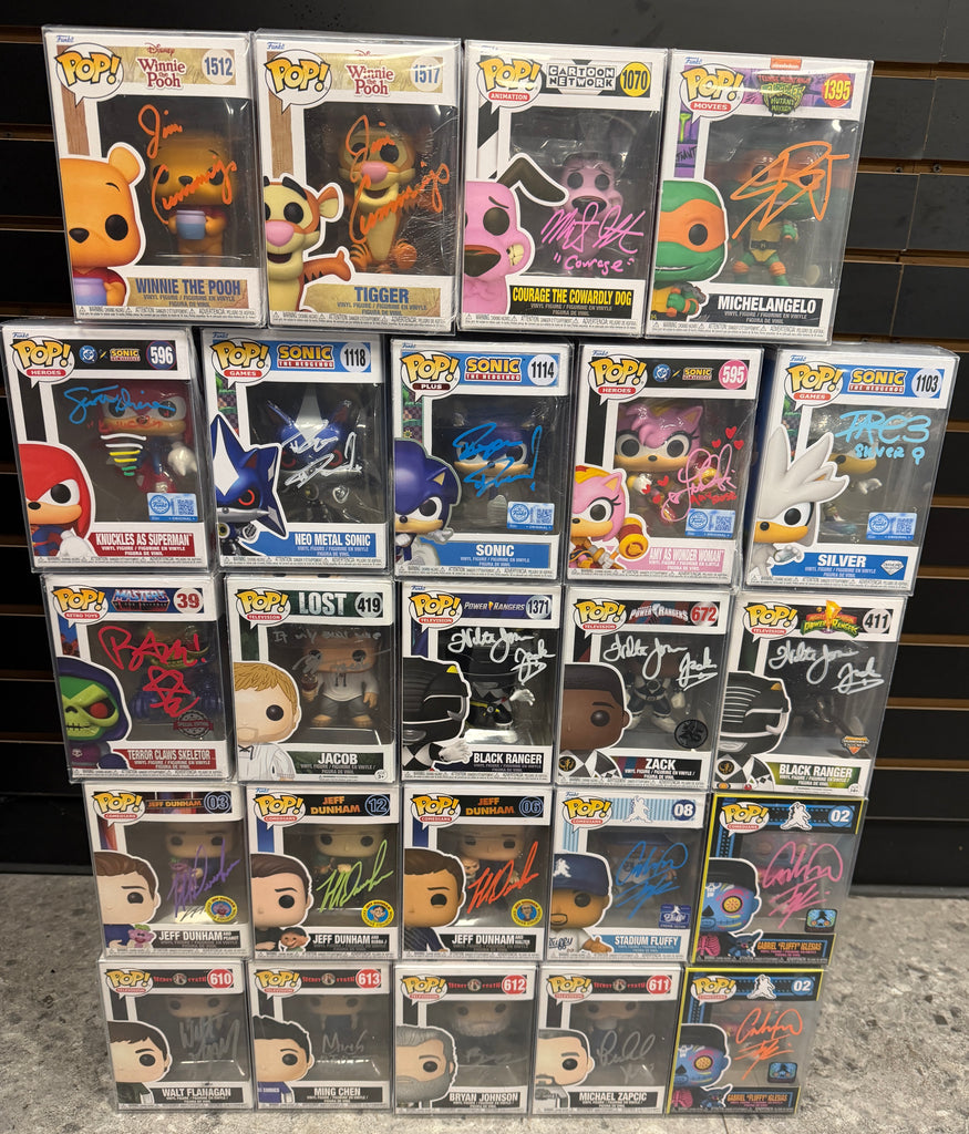 Autograph Funko Pop Mystery Box (Autographed / Signed) with Golden Ticket For A Free Switch 2