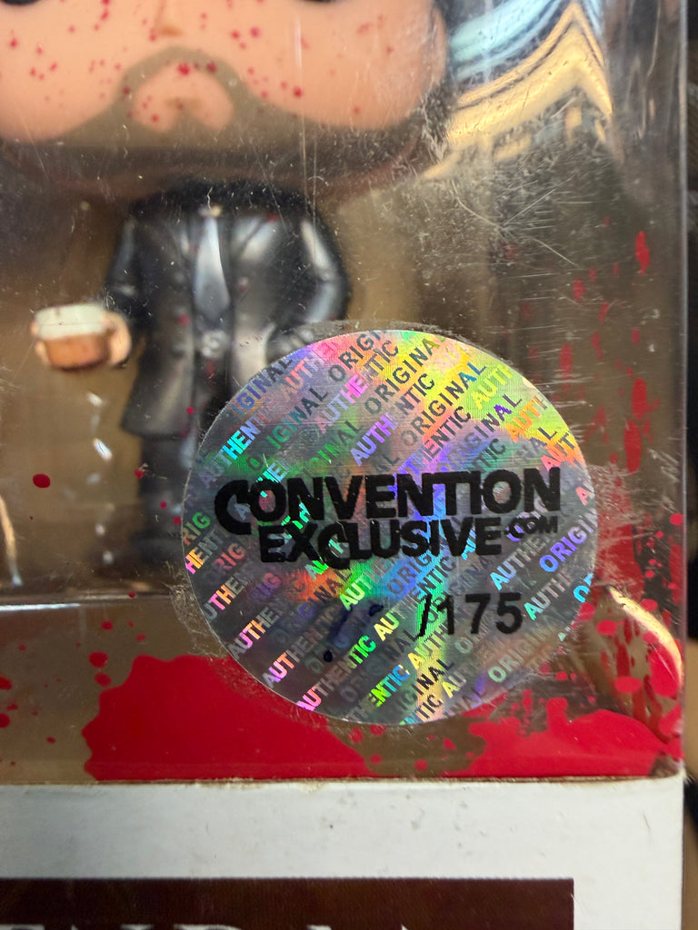 (Box Damage) Funko Pop! Supernatural Sam Dean Crowley Bloody Metallic NYCC Convention Exclusive (175 pcs) 3 pack