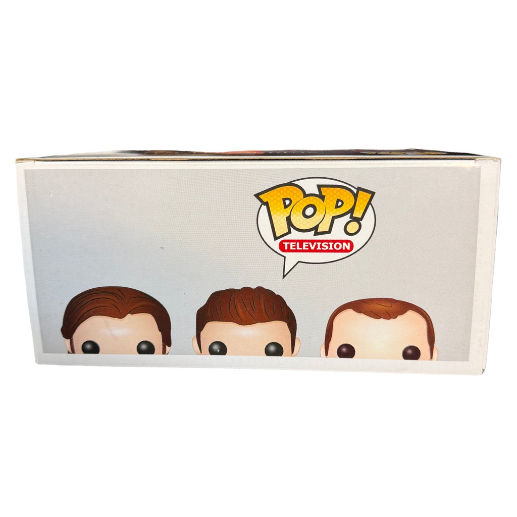 (Box Damage) Funko Pop! Supernatural Sam Dean Crowley Bloody Metallic NYCC Convention Exclusive (175 pcs) 3 pack