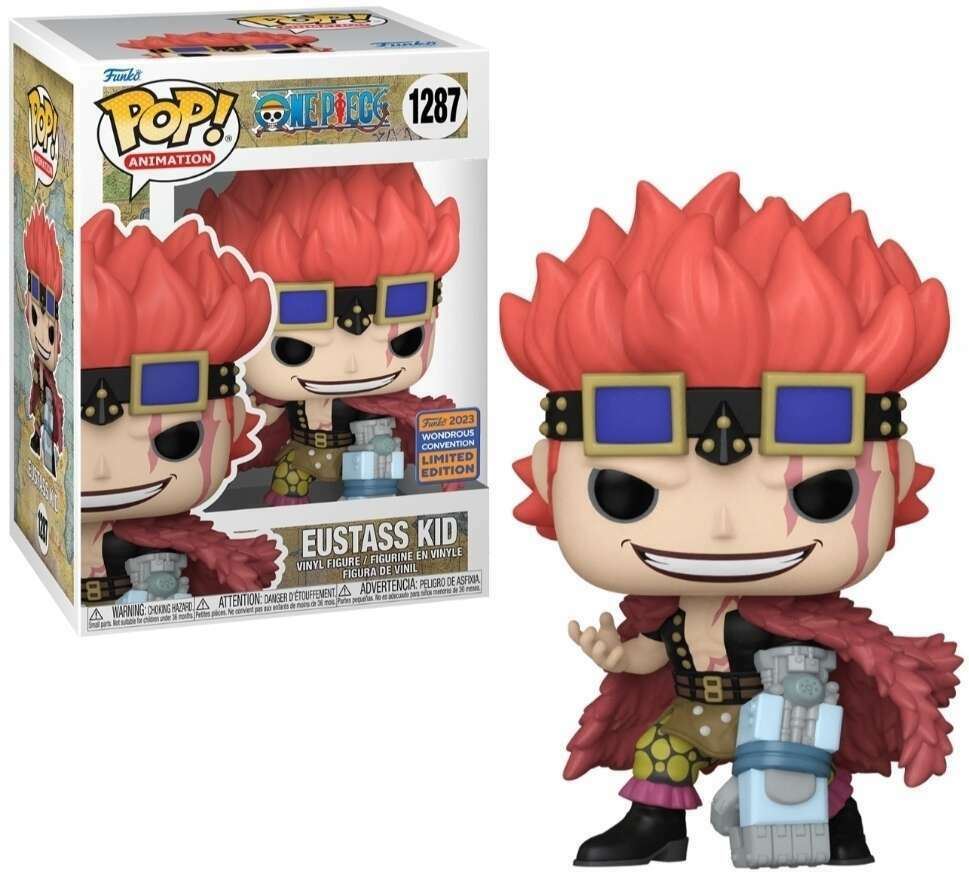 Funko Pop! One Piece Eustass Kid Wondrous Convention Exclusive #1287