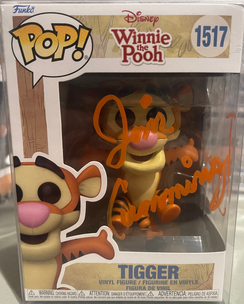 Funko Pop! Winnie the Pooh Tigger Signed Autographed by Jim Cummings #1517 (JSA Certified)