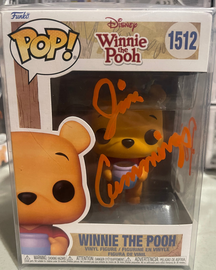 Funko Pop! Winnie the Pooh Signed Autographed by Jim Cummings #1512 (JSA Certified)