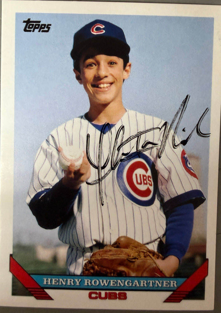 Thomas Ian Nichols Signed Autographed (Rookie of the Year) Card in Protector (JSA Certified)