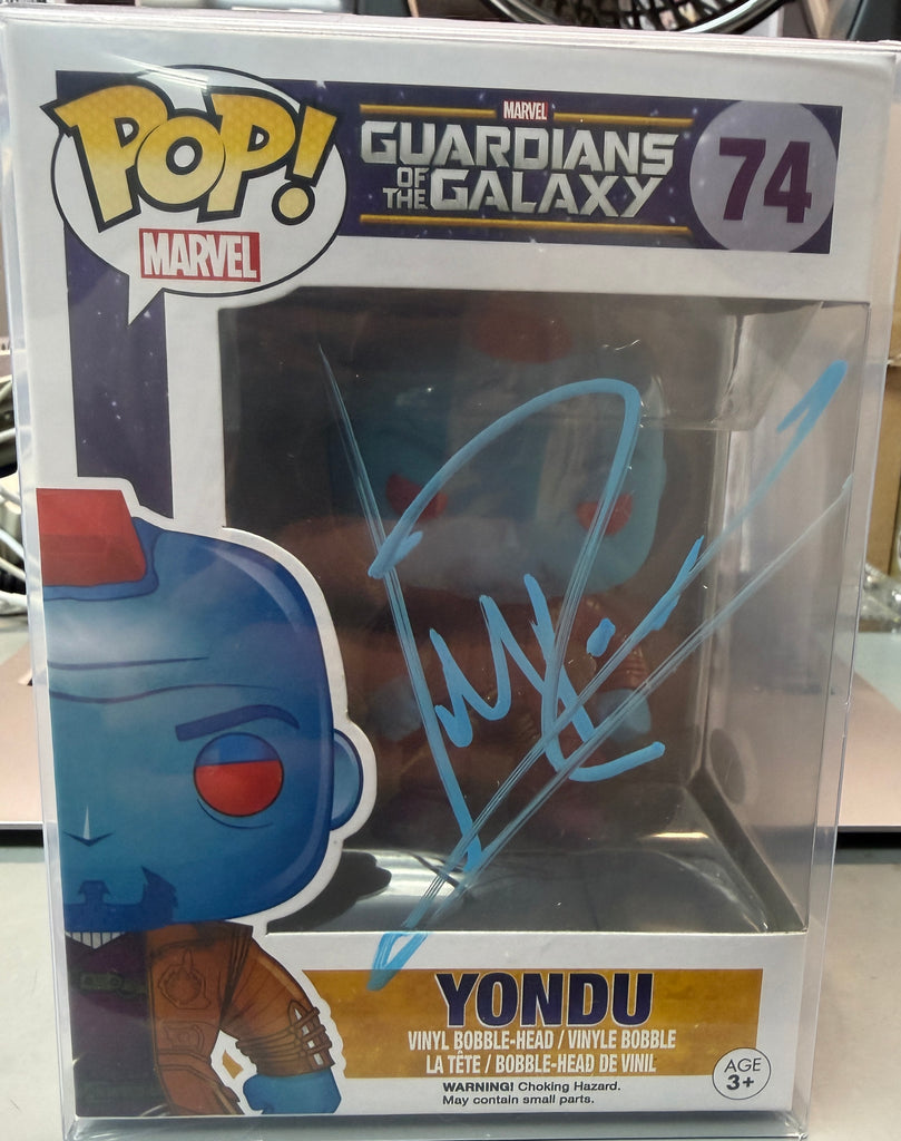 Funko Pop! Guardians of the Galaxy Yondu Signed Autographed by Michael Rooker #74 (JSA Certified)