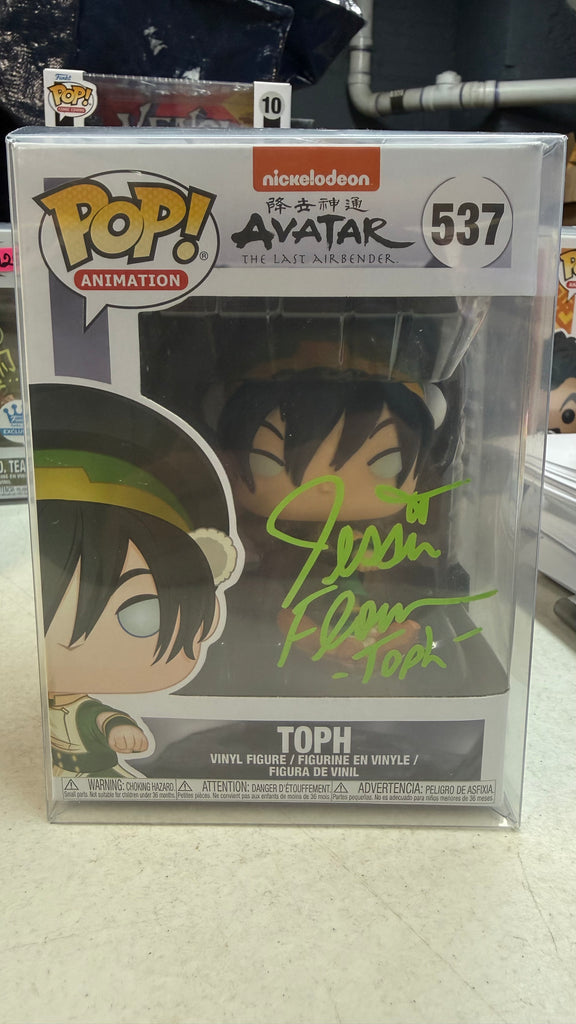 Funko Pop! Avatar The Last Airbender Toph Autographed Signed By Michaela Jill Murphy (MSA Certified) #537 