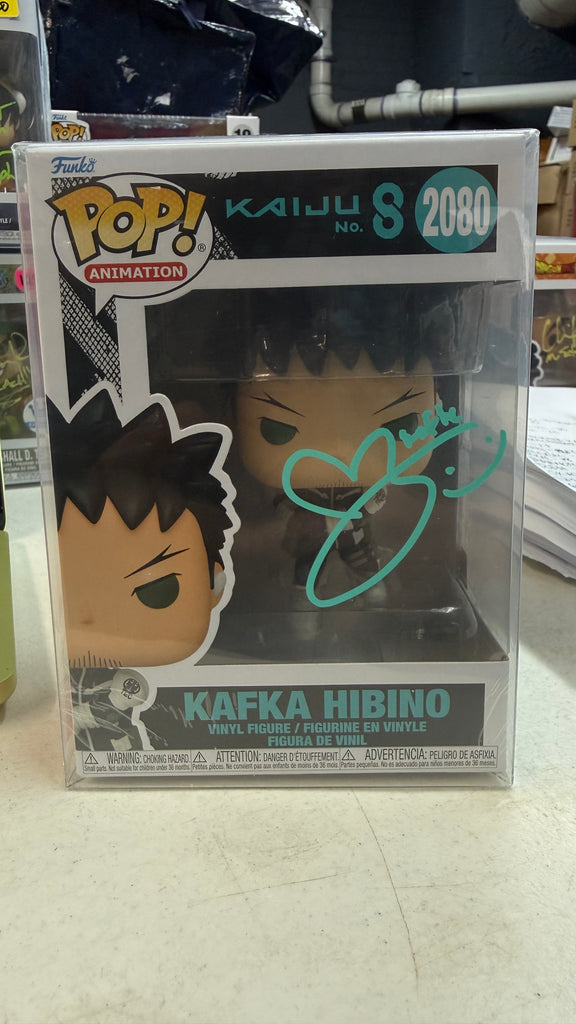 Funko Pop! Kaiju No. 8 Kafka Hibino Autographed Signed By Nazeeh Tarsha (MSA Certified) #2080 