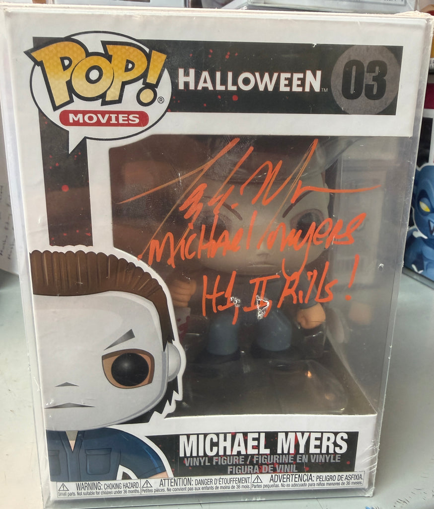 Funko Pop! Halloween Michael Myers Signed Autographed by Tony Moran #03 (JSA Certified)