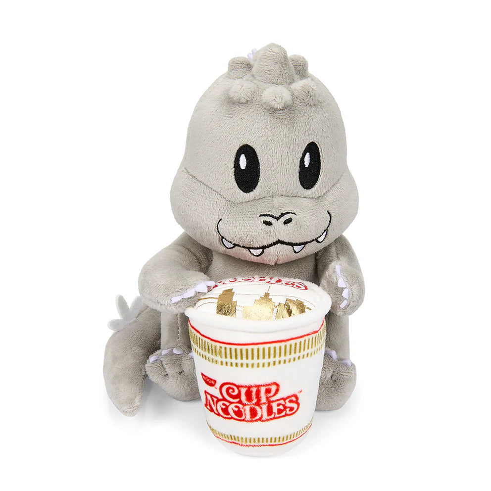 Kidrobot Nissin Cup Noodles Phunny Godzilla 7.5-Inch Plush