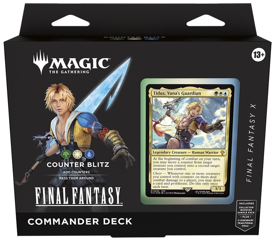 Magic the Gathering Final Fantasy Counter Blitz Commander Deck