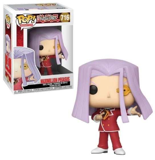 (Light Box Damage) Funko Pop! You-Gi-Oh! Maximillion Pegasus #716 