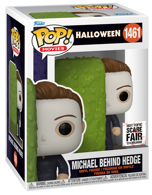 (Box Damage) Funko Pop! Halloween Michael Behind Hedge (Exclusive) #1461 
