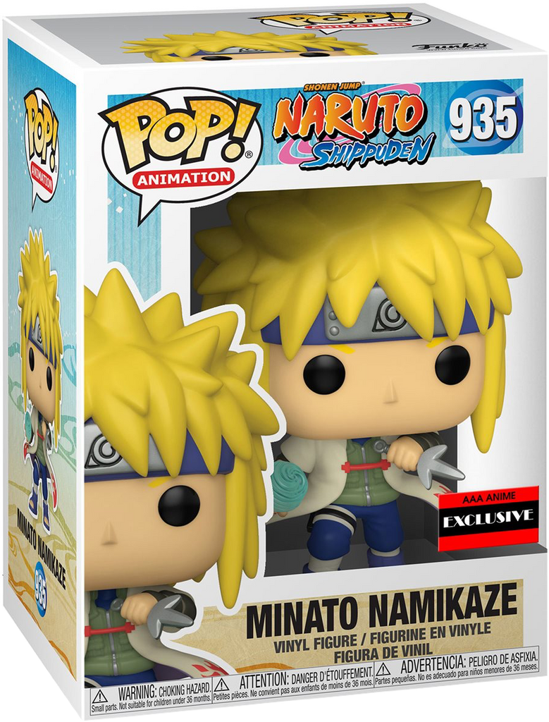 Funko Pop! Naruto Shippuden Minato Namikaze #935 (AAA Anime Sticker)