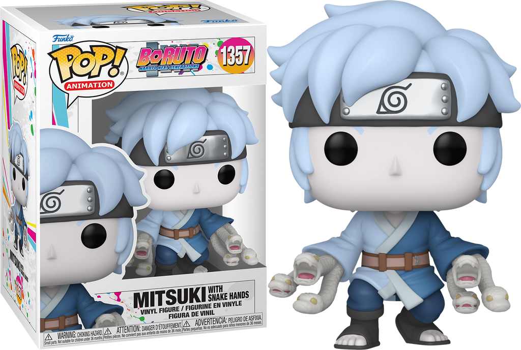 (Box Damage) Funko Pop Boruto Naruto Next Generation Mitsuki With Snake Hands #1357 