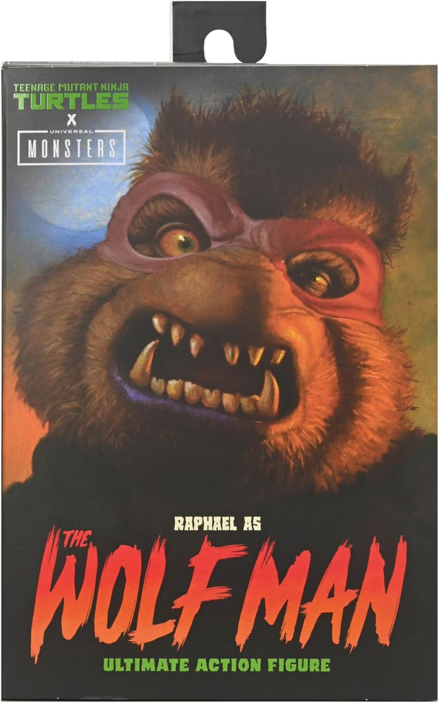 NECA Universal Monsters / Teenage Mutant Ninja Turtles Raphael as The Wolfman 7