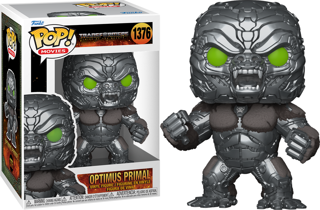 (Light Box Damage) Funko Pop! Transformers Rise Of The Beasts Optimus Primal #1376 