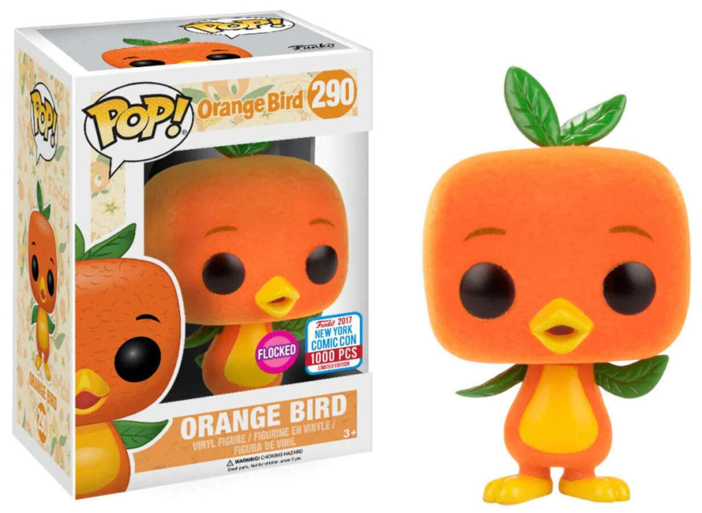 Funko Pop! Disney Orange Bird Flocked NYCC Exclusive #290 