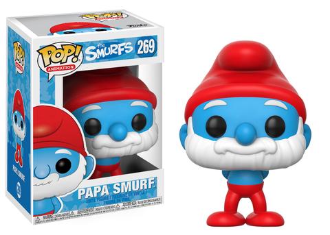(Box Damage) Funko Pop! The Smurfs Papa Smurf #269 