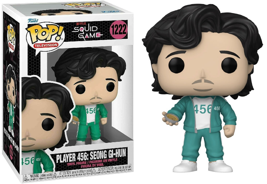 Funko Pop! Netflix Squid Games Player 456: Seong Gi-Hun #1222 