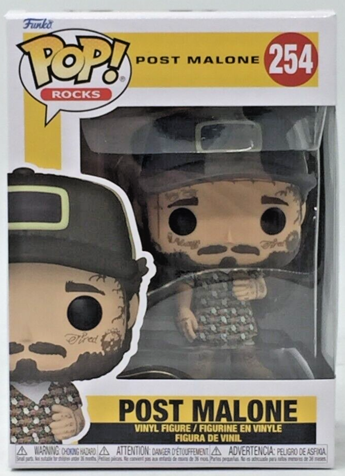 (Box Damage) Funko Pop! Post Malone #254 