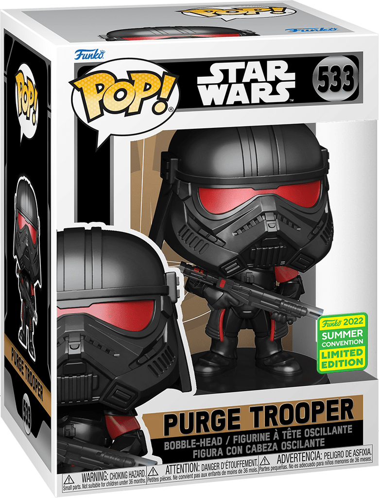 Funko Pop! Star Wars Obi Wan Kenobi Purge Trooper Summer Convention Exclusive #533
