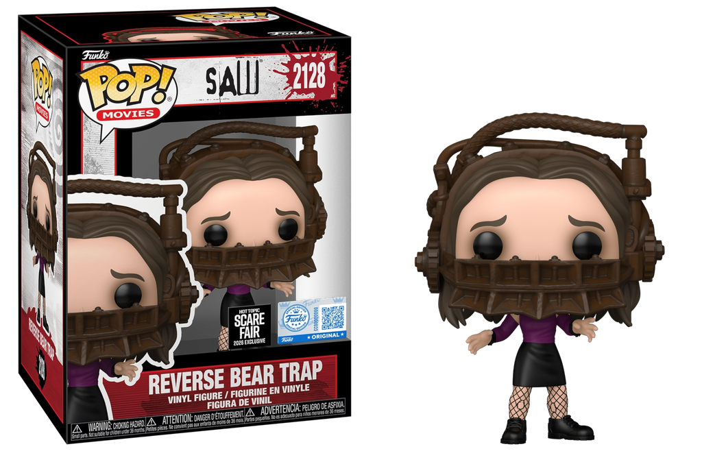 Funko Pop! Saw Reverse Bear Trap (Exclusive) (Scare Fair 2026) #2128 
