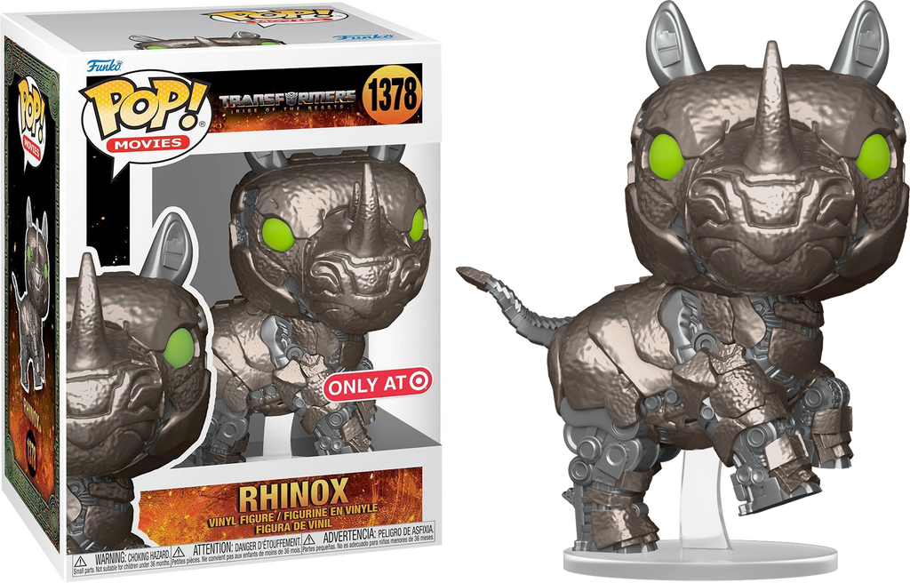 Funko Pop! Transfomers Rise Of The Beasts Rhinox (Exclusive) #1378 