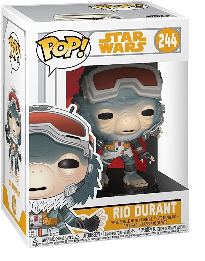 (Light Box Damage) Funko Pop! Star Wars Rio Durant #244 