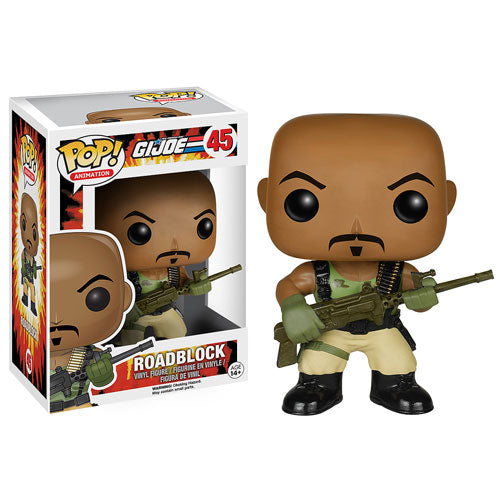 (Box Damage) Funko Pop! G.I. Joe Roadblock #45 