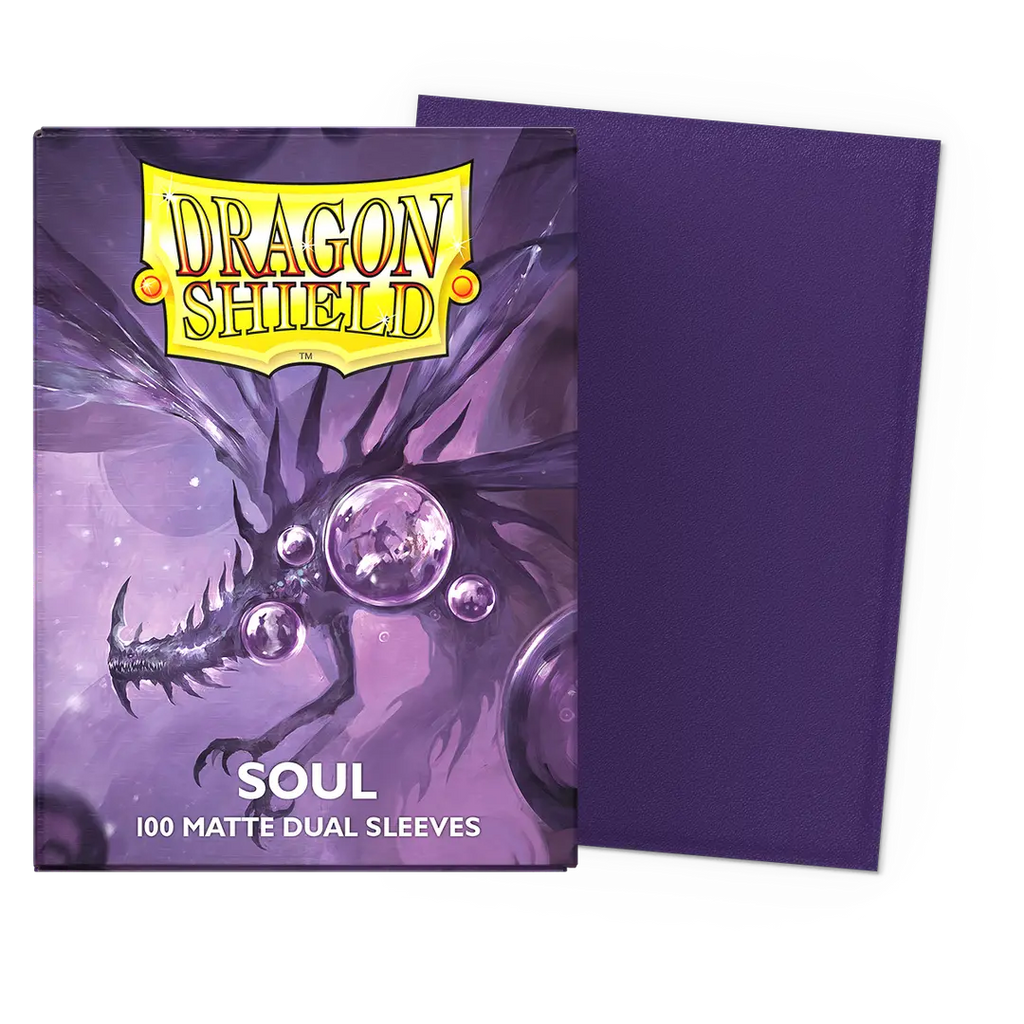 Dragon Shield Standard Size Card Sleeves 100 Count Dual Matte Soul