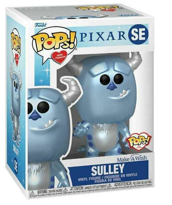 Funko Pop! Pixar Make A Wish Metallic Sulley #SE