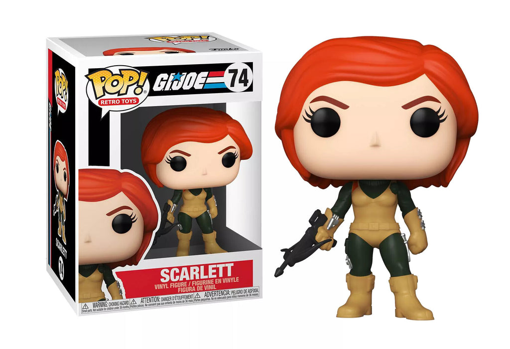 Funko Pop! Retro Toys G.I. Joe Scarlett #74 